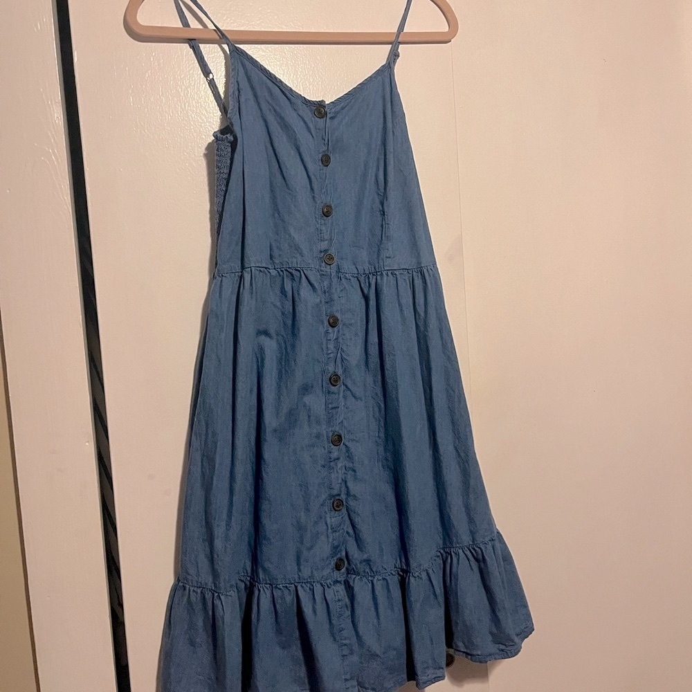 Japna Blue Fit & Flare Jean Dress 👗NEW